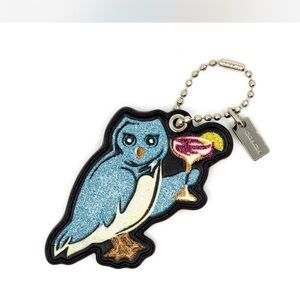 🍸COACH PARTY OWL BAG CHARM 🍸